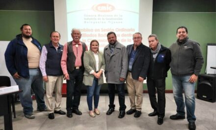 Eligieron a Elmer Peña como presidente de CMIC Tijuana 
