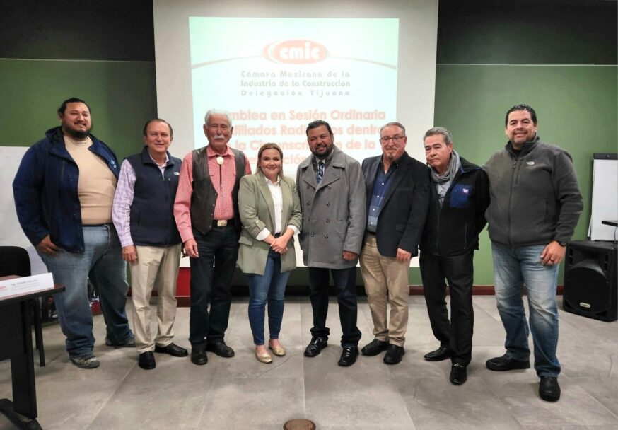 Eligieron a Elmer Peña como presidente de CMIC Tijuana 