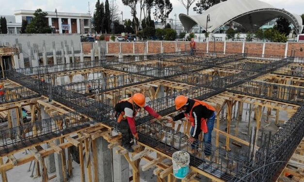 Impulsa construcción recuperación de la actividad industrial en México
