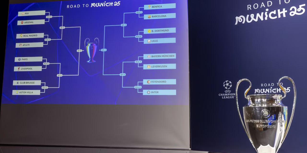¡Están listos los electrizantes Octavos de Final de la Champions League!