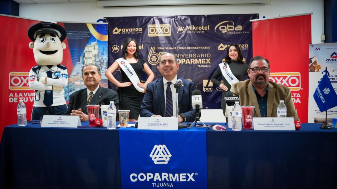 Celebra Coparmex Tijuana 65 años formando un legado empresarial
