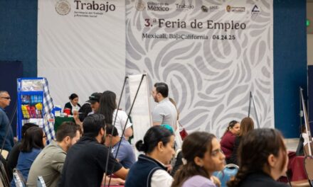 Realizan con éxito 3ra Feria del empleo en Canaco Mexicali