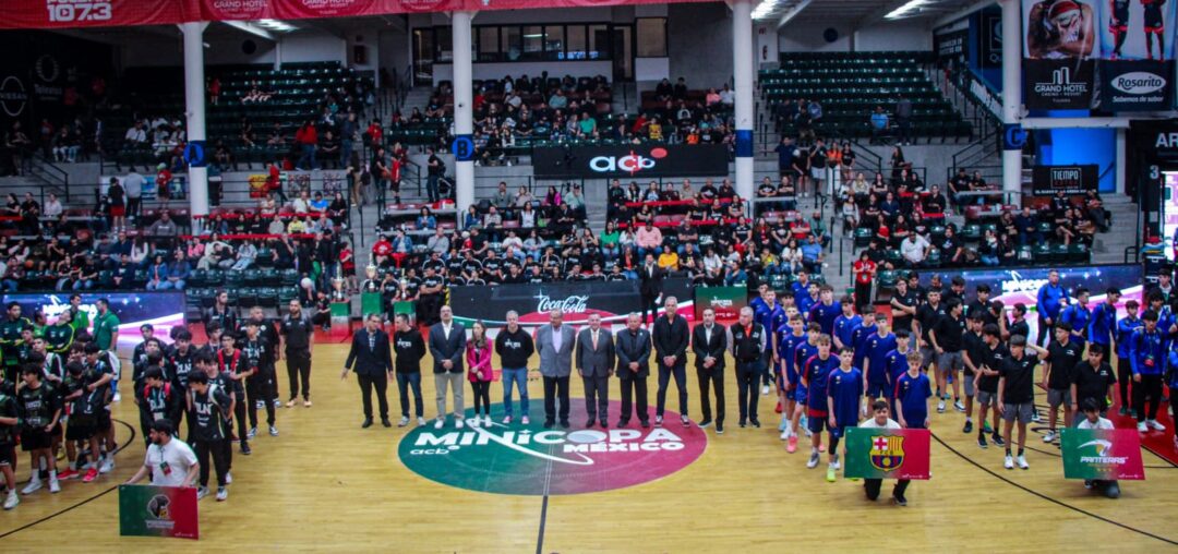 Inauguran Minicopa México 2025 en la Arena Zonkeys