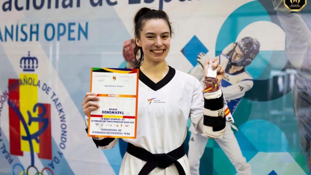 Obtiene Daniela Souza presea de bronce en Open de España