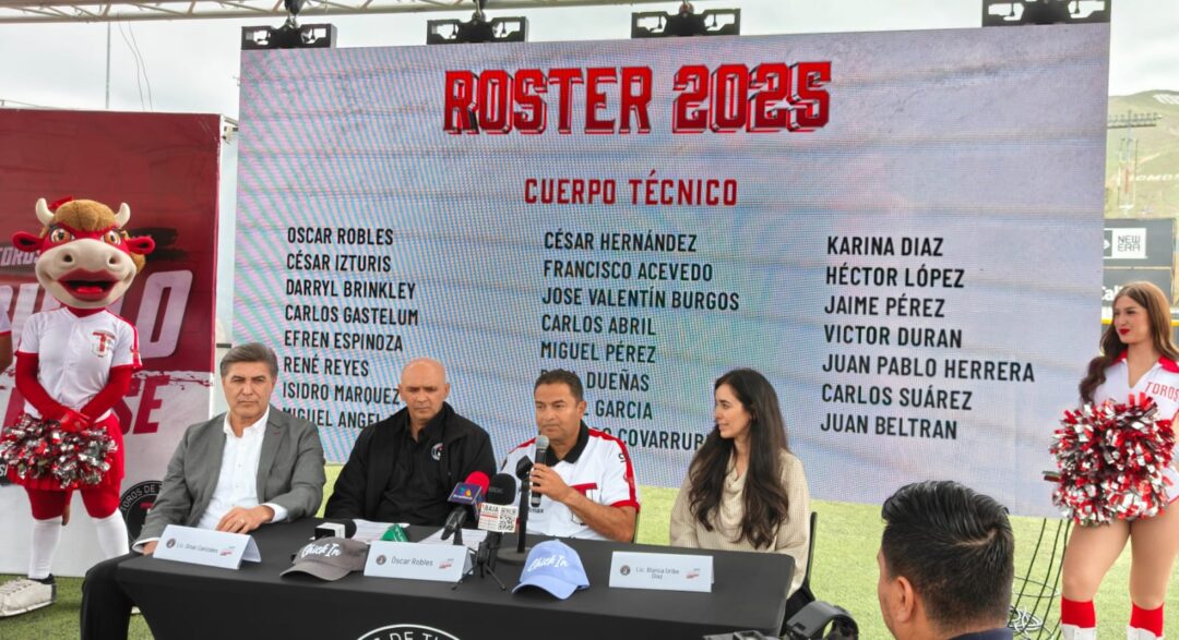 Presenta Toros roster de inicio de campaña