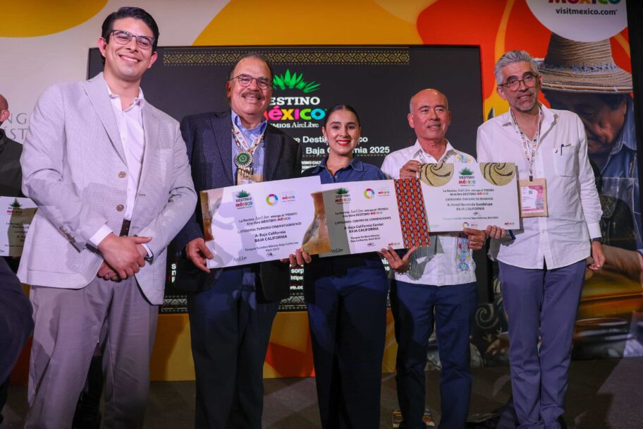 Recibe Baja California 3 Galardones Internacionales en premios Aire Libre