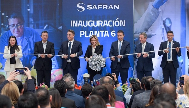 Inaugura Safran su 6ta planta, fortalece liderazgo aeroespacial en México