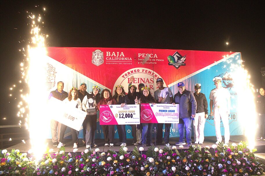 Ganó San Quintín Torneo Femenil de pesca deportiva “Reinas del Mar”