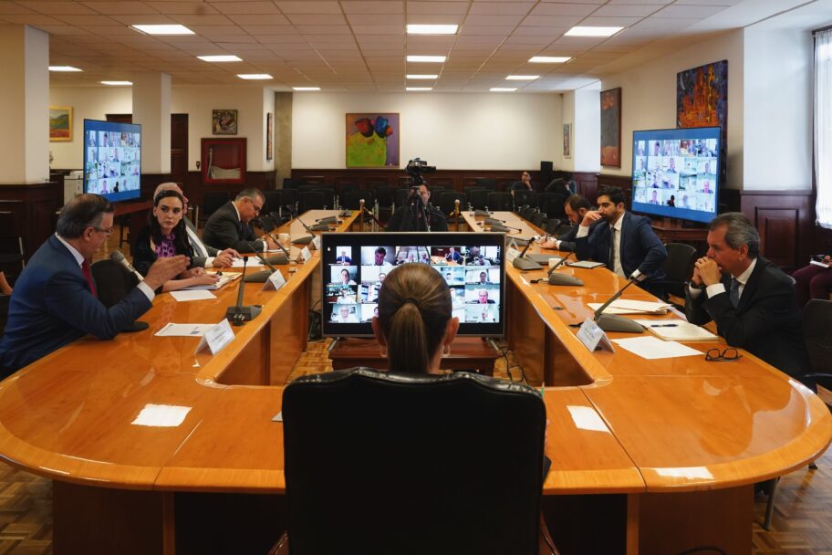 Se reúne Sheinbaum con empresarios del acero y aluminio por aranceles