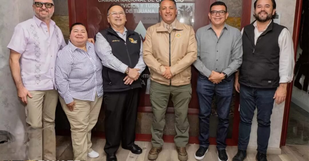Fortalece Canaco Tijuana alianzas con Protección Civil y Bomberos en temas preventivos