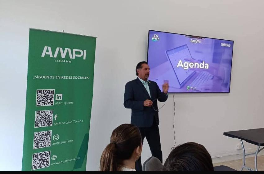 Capacita AMPI Tijuana a nuevos asesores inmobiliarios y apoya causa social