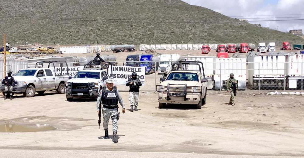 Refuerzan combate al huachicol en BC tras aseguramiento millonario