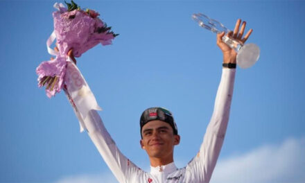 Es Isaac del Toro subcampeón del Giro de Italia 2025