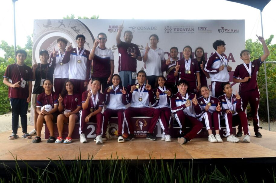 Se corona BC en Aguas Abiertas de Olimpiada Nacional