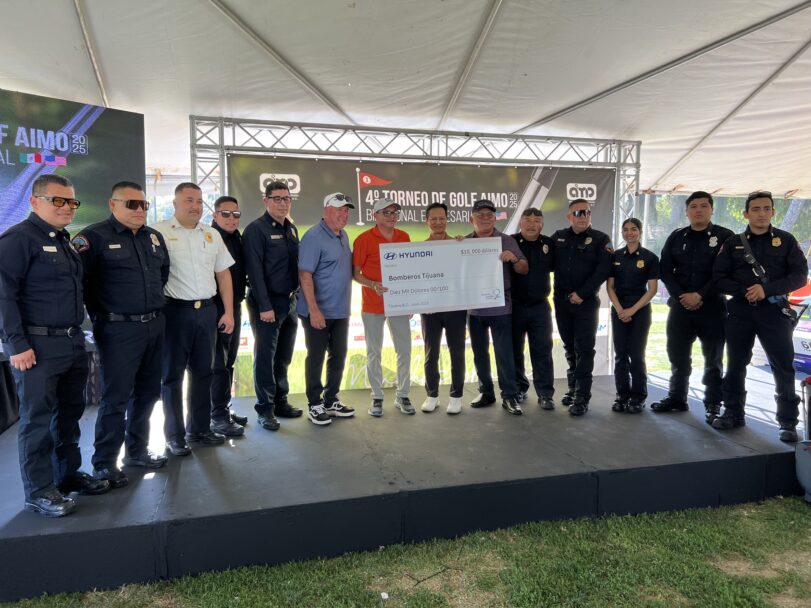 Celebró AIMO Torneo de Golf en beneficio de Bomberos de Tijuana