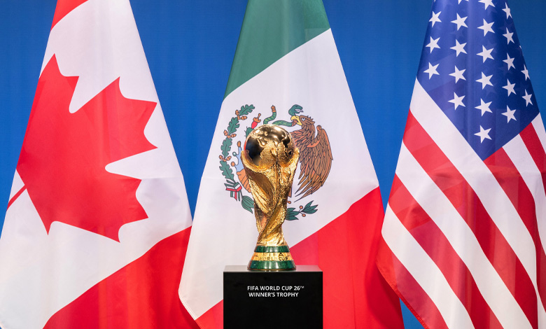 Se reúnen México, EU y Canadá para coordinación logística de la Copa Mundial 2026