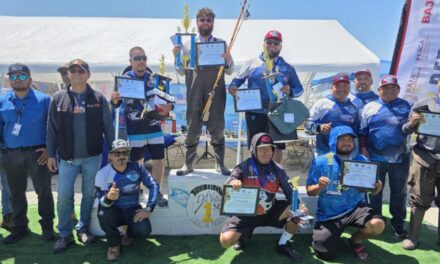 Concluyó con éxito el campeonato estatal de pesca deportiva de playa en “El Pabellón” de San Quintín