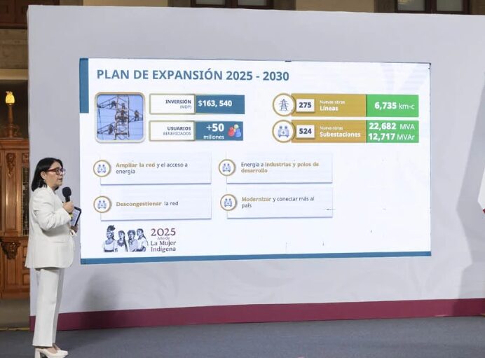 Conectaran a BC a la Red Eléctrica Nacional con inversión de más de 8 mil mdd