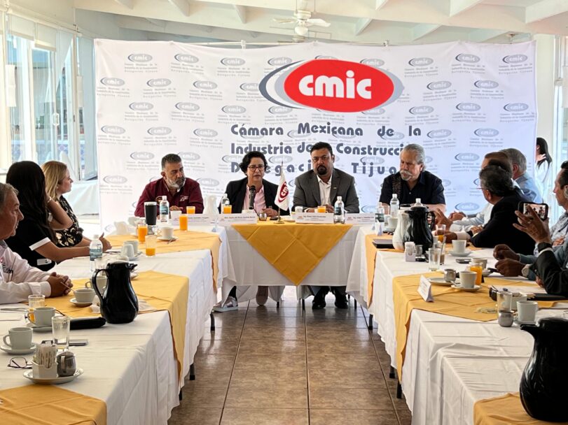 Acuerdan CMIC y Ayuntamiento de Rosarito alianza para transformar obra pública