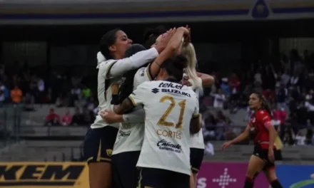 Sufre Xolas derrota ante Pumas Femenil