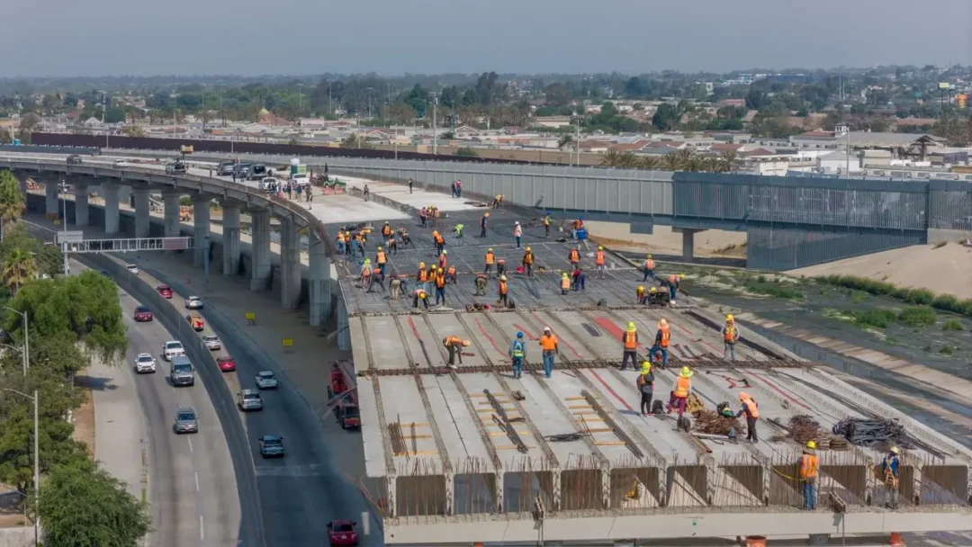 Avanza el Viaducto Elevado en Tijuana