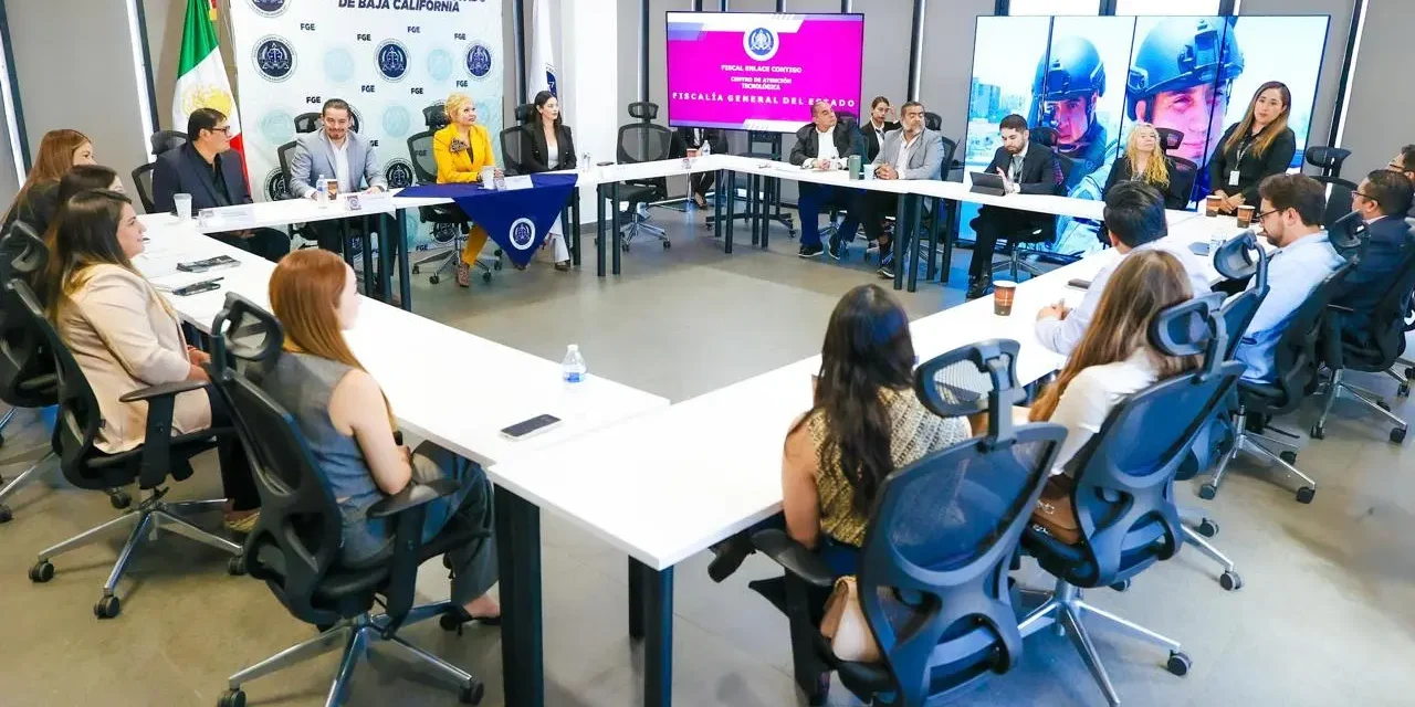 Fortalecen vínculos FGE y jóvenes empresarios de Canacintra