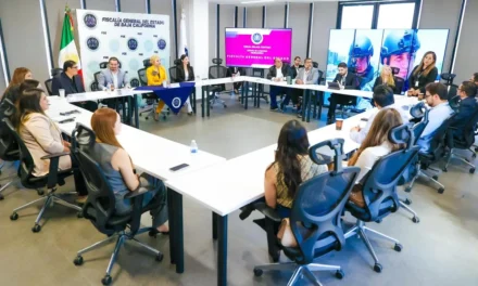Fortalecen vínculos FGE y jóvenes empresarios de Canacintra