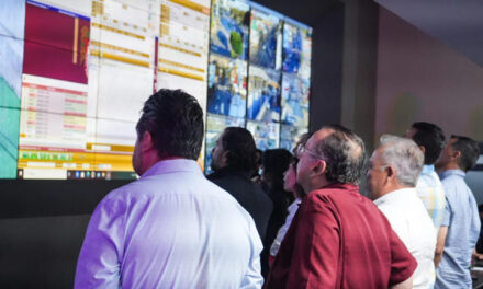Conoce CANACO operatividad del Centro de Control, Monitoreo y Mando Municipal de la SSPCM