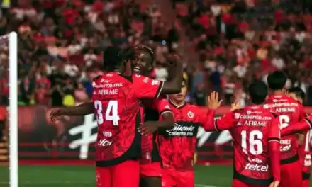 Goleo Xolos al Necaxa en el Mictlán