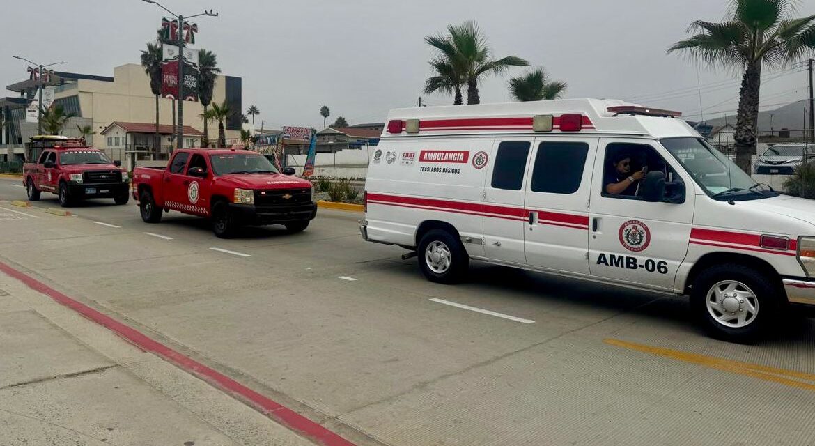 Realiza Ensenada primer simulacro ante alerta de tsunami