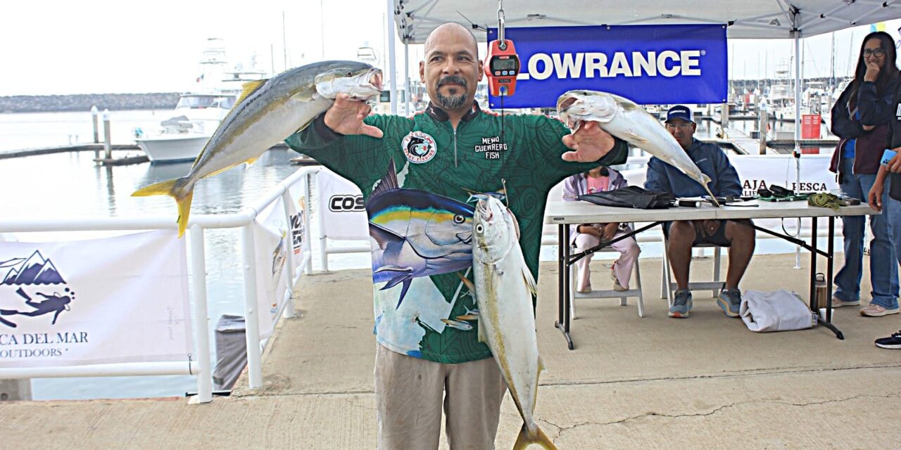 Capturan grandes Jureles en 3er Torneo de pesca deportiva en kayak