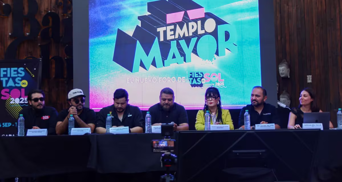 Revelan cartelera del Templo Mayor en Fiestas del Sol