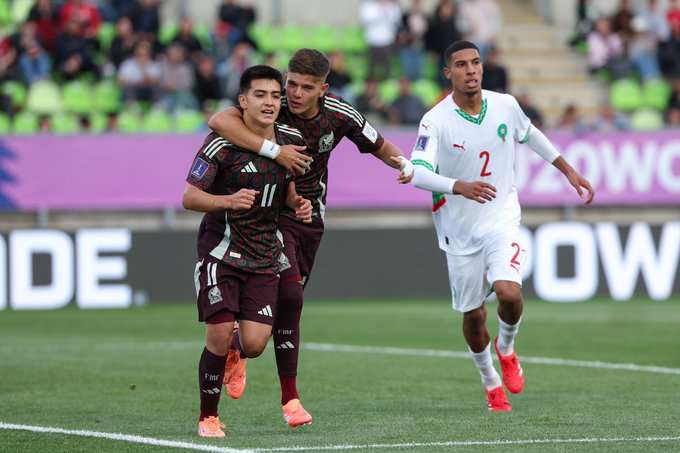 Avanza México Sub-20 a octavos del Mundial tras vencer 1-0 a Marruecos