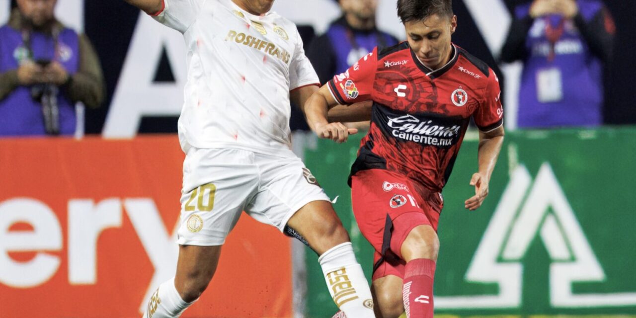 Empatan 0-0 Xolos y Toluca en el Estadio Caliente