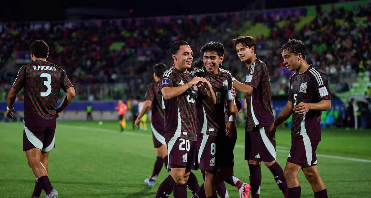 Golea México a Chile y va a cuartos de final del Mundial Sub-20
