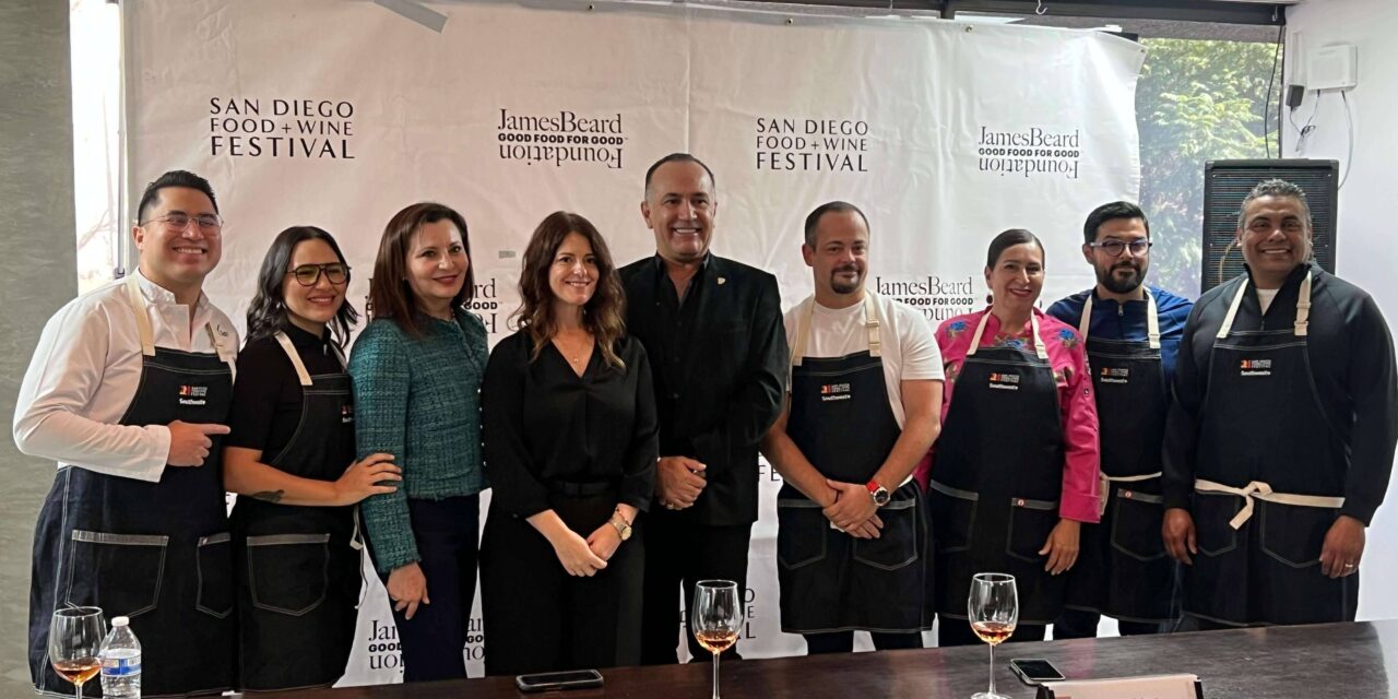 Degustarán la excelencia culinaria binacional en el “San Diego Food + Wine Festival 2025”
