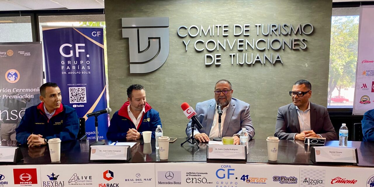 Realizará Club Rotario de Tijuana su tradicional Torneo Anual de Golf