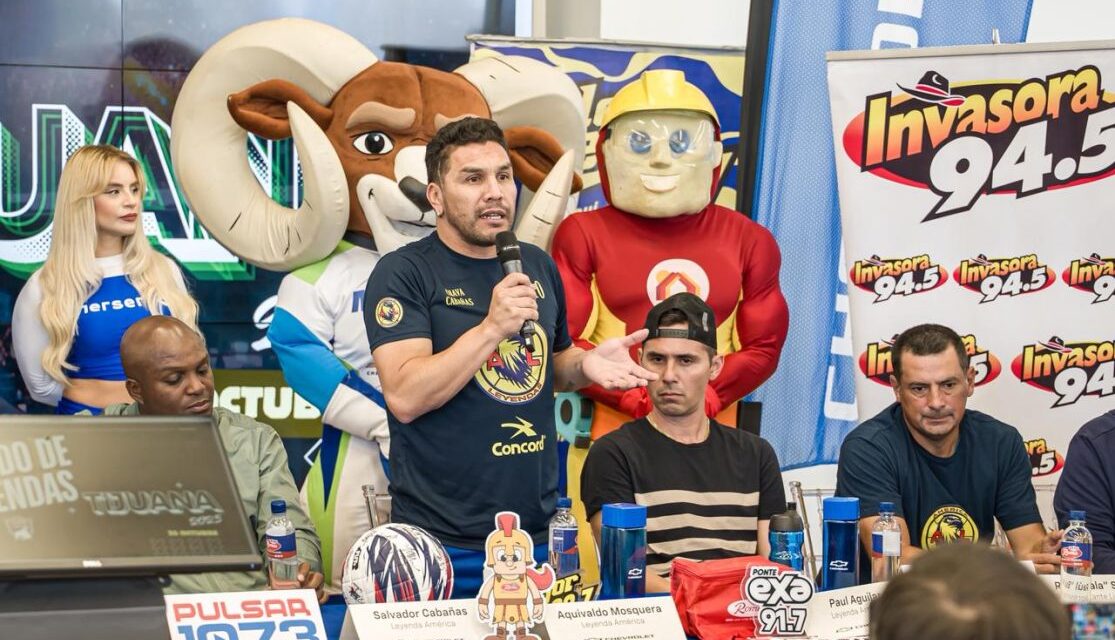 Marcará partido de Leyendas en Tijuana retiro de Salvador Cabañas