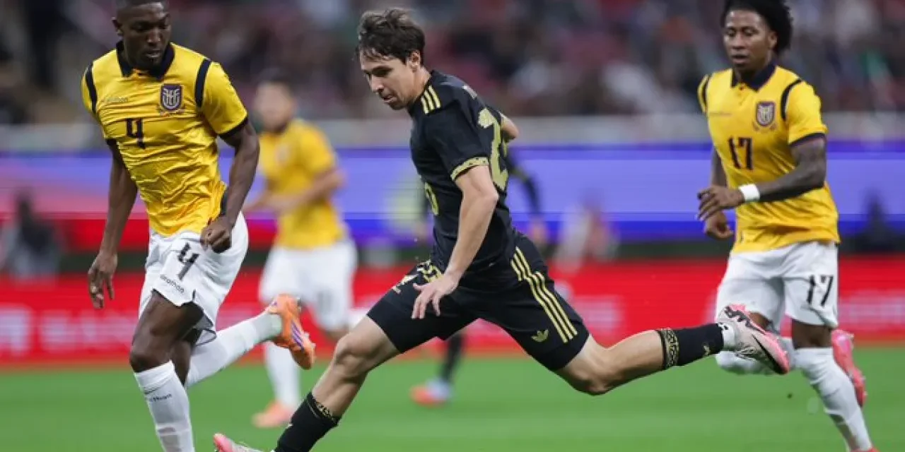 Empata Selección Mexicana 1-1 con Ecuador