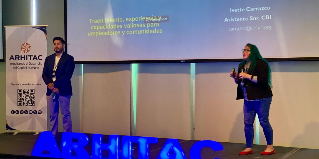 Fortalecen Arhitac y ACNUR la inclusión laboral de población refugiada