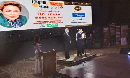 Recibe Presidenta de AMPI Tijuana Lersa Mercadillo el “Galardón Forjadores de México 2025”