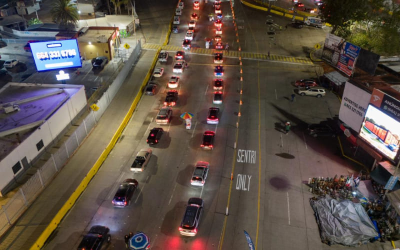 Aperturan nuevo carril SENTRI en Zona Centro para agilizar cruces hacia EU