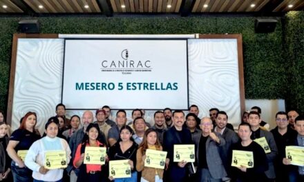 Impulsa CANIRAC la excelencia en el servicio al cliente con Taller “Mesero 5 Estrellas”