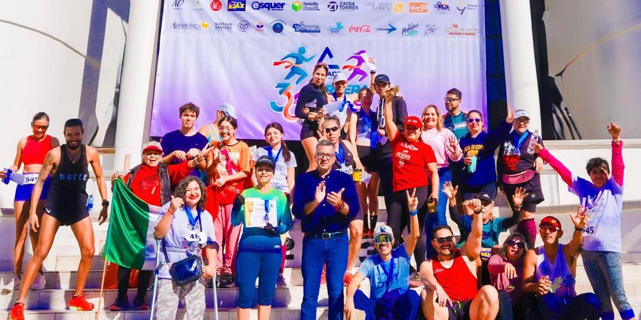 Rompió récord 36ª Carrera Atlética CANACO Mexicali con 719 corredores