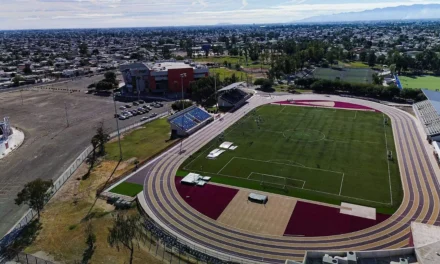 Estrena Mexicali pista de atletismo de nivel internacional