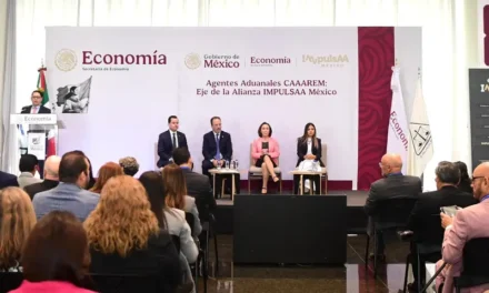 Lanzan Agentes Aduanales y SE “IMPULSAA México” para fortalecer comercio exterior