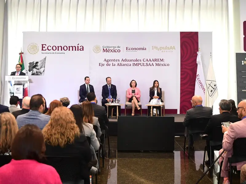 Lanzan Agentes Aduanales y SE “IMPULSAA México” para fortalecer comercio exterior