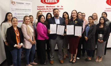 Firman CMIC e IMMUJER convenio para prevenir la violencia laboral