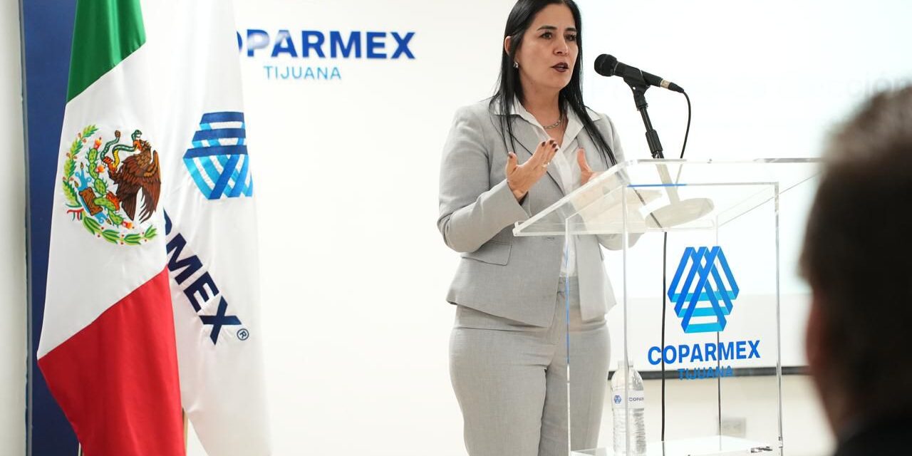 Eligen por unanimidad a Elisa Ibáñez para presidir COPARMEX Tijuana
