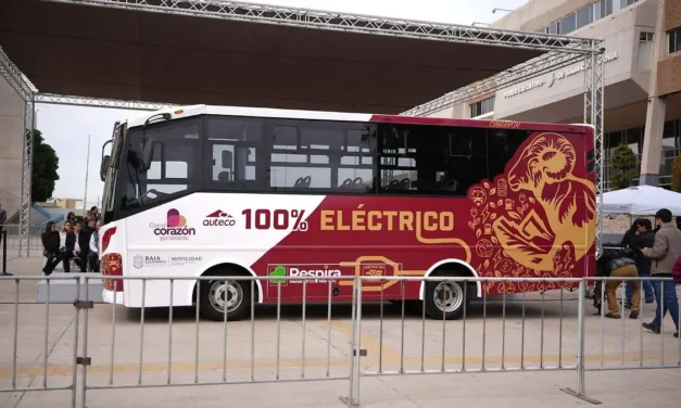 Llega a BC primer camión 100% eléctrico